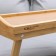 Breakfast table for breakfast with folding legs, 50 × 30 × 23 cm, bamboo