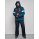 Male winter ski costume, size 48, dark blue color