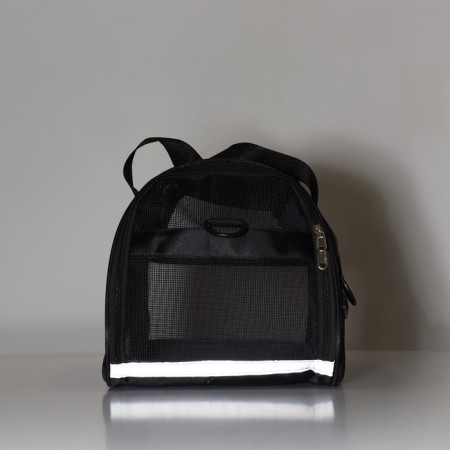 Mesh-rifle bag, 48 x 26 x 31 cm, black-13