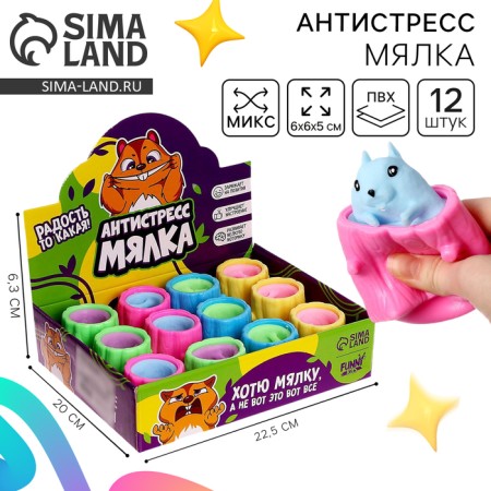 Anthistress Mick “Joy is what!”, Mix colors, in showbox