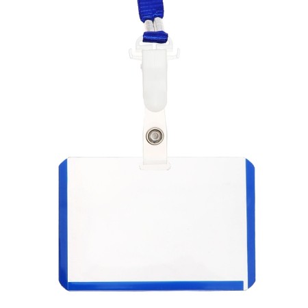 Baig-carman horizontal plastic, external 100x68mm, internal 85x54mm, tape 80x1.2cm, blue.