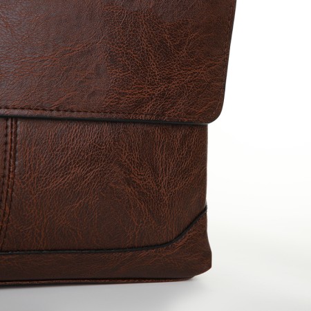 Male bag, brown color-2