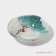 SUSHIC SUSHIC made of glass “Abstraction”, 3 objects: sauces 8 × 2 cm, 8 × 6 cm, stand 25 × 15 × 2 cm