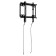 Holder F2617-B Black 22 "-40" Max.25kg wall-mounted.