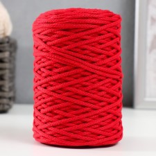 Knitting cord without core 70% cotton, 30% polyester width 3mm 100m/160 ± 10g (126)