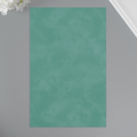 Liszt for creativity claims "Oil. Matte" turquoise sheet 33x20 cm thick 0.74 mm-1
