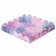 Cookie box, confectionery packaging with PVC lid, good day, 18 x 18 x 3 cm