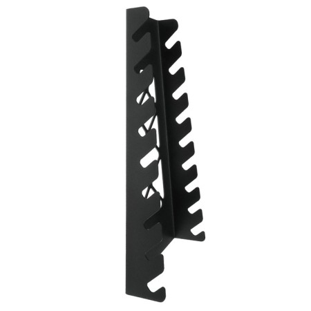 Holder for storing wrench, 9 keys from 5mm to 40 mm, wall, black-4