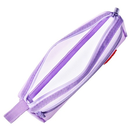 School Penal on the zipper Calligrata "Pack", 2 departments, lilac-4