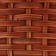 Wicker basket, 17 x 11 x 13.5/25.5 cm, rattan