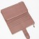 Women's wallet on magnet, pink color