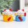 Polystone souvenir "Mani-Neko with bells" mix 4x3.5x3.5 cm