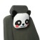Pillow on the headrest Matech Cutie Line, 30 x 25 x 10 cm, black, white