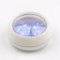 Opal powder for decor, in a jar, blue color