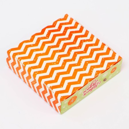 Gift box team with the window "New Year", 11.5 x 11.5 x 3 cm-3