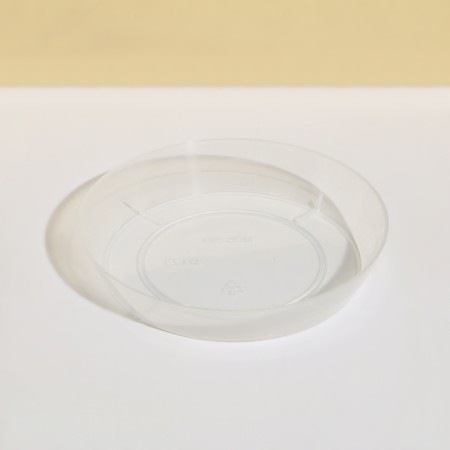 Patron for the pot, d = 11.2 cm, plastic, transparent