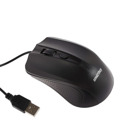 Mouse Smartbuy One 352, wired, optical, 1600 dpi, USB, black