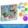 Board game "Adventures in the Zeropolis", 7+