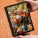 Bouquet "Bouquet in a vase", 16 × 22 cm, lacquer miniature, mix