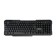 Keyboard set and Defender JakArta C-805 RU, Upper, Membram, 1600 DPI, USB, Black