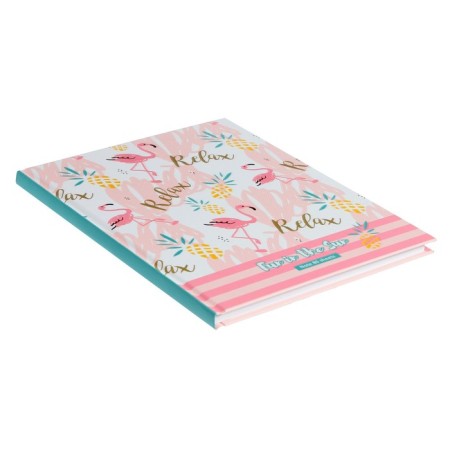 A5 BUSINESS BLOCT, 80 sheets in the “Sun shines” cage, hard cover, matte lamination, selective varnish, offset block, mix-1