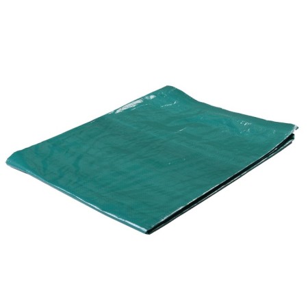 Protective tent, 3 × 2 m, density 120 g/m², UV, eyelets step 1 m, green/silver-12