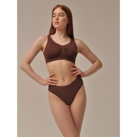 Women's panties String, size XS/S, COCOA color-2