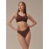 Women's panties String, size XS/S, COCOA color