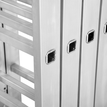 Tundra transformer staircase, aluminum, 4x4 steps-9