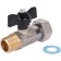 Ball barbar stout SVB-1009-001520, 1/2 "x3/4", outer thread/crooked nut, butterfly