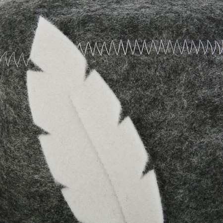 Hunt for the bath "Hunting", felt, gray-1