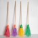 Polypropylene broom "Baby", with a cuttings, small, 95 cm, color mix