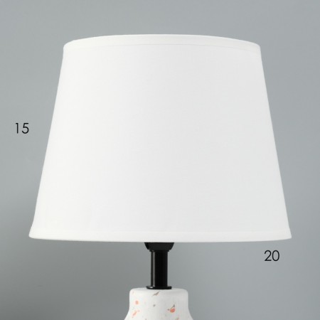 Table lamp "Kalamber" 1x40W E14 white 20x20x32cm-4