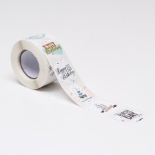 Stickers in the roll 