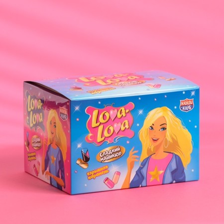 Explosive caramel Lova-Lova "Sweet Manicure", 1 g-1