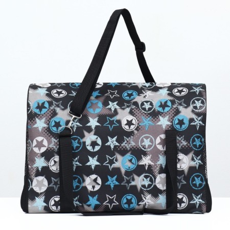 Bag - Animal carrying "Print", size L, 47 x 29 x 33 cm, stars-1