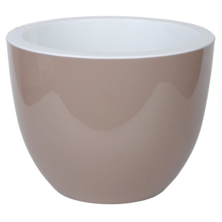 Plastic pot Live-In-Green with the Orion tab, d = 24 cm, 6 l, color frapp.