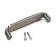 Elegant bracket handle, 96 mm, ceramic, color is old silver color