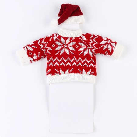 Clothing for a bottle "New Year's outfit"-1