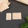 Flasp for a bra, 3 rows 3 hooks, 4.6 × 2.7 cm, 4.6 × 5 cm, 10 pcs, beige color