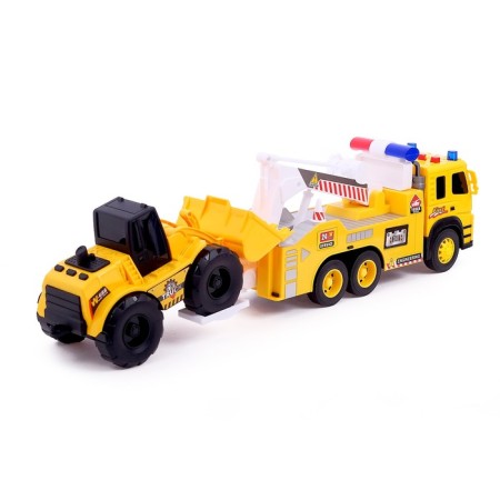 The inertial "tow truck" with a tractor, light effects-2