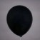 Latex ball 12 ", pastel, black color, set of 50 pcs.