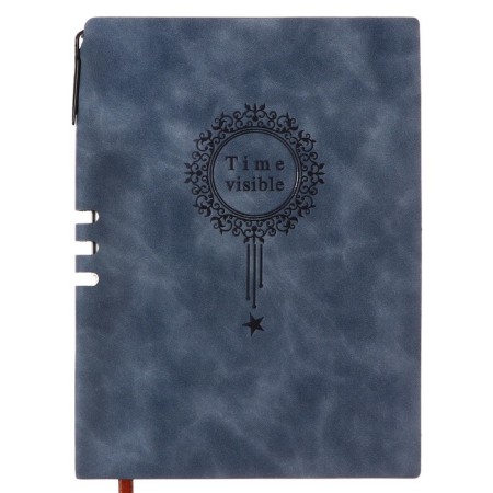 Deliciper of Leduced A5, 100 sheets in a ruler, with a pen for a handle, cover of Light PVC, mix-9