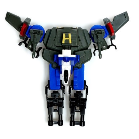 Warrior robot, transforms, assembled from 5 cars-6