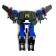 Warrior robot, transforms, assembled from 5 cars