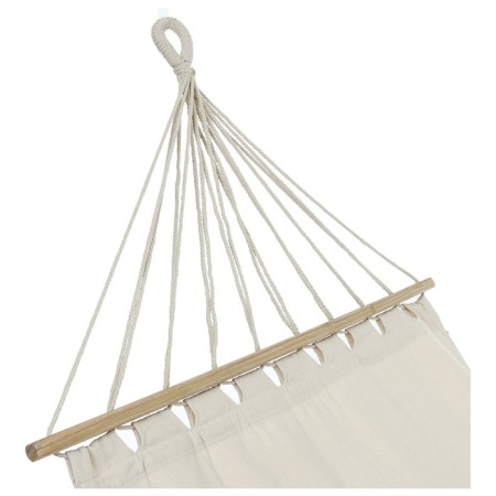 Hammock Maclay, 200x80 cm, tarpaulin, beige color-6