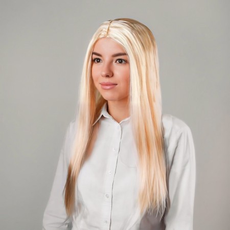 Wig "Little Mermaid Blonde"-1