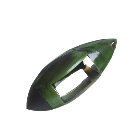 Boar-feeder plastic X-Feeder PL Camo Bullet Window M, Camo color, 90 g, 35 ml