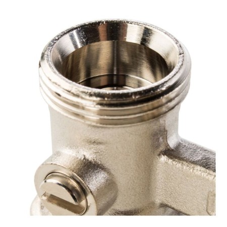 Lower connection of the radiator Stout SVH-0002-0000, 3/4 ", two-pipe system, straight-3