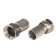 The antenna connector to the cable, the SAT cable plug (with a rubber seal), (2pcs) Rexant 108072